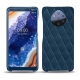 Nokia 9 PureView leather cover - Blu mediterran - Couture