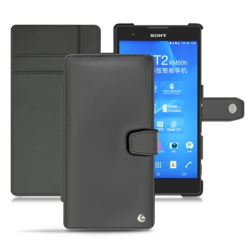 Housse cuir Sony Xperia T2 Ultra