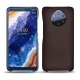 硬质真皮保护套 Nokia 9 PureView - Marron envoûtant