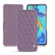 가죽 커버 Huawei P30 - Lilas - Couture ( Nappa - Pantone 2645U ) 