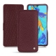 Housse cuir Huawei P30 - Lie de vin ( Pantone 5115C ) 