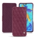 가죽 커버 Huawei P30 - Prune vintage - Couture