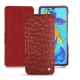 Housse cuir Huawei P30 - Autruche ciliegia