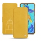 Huawei P30 leather case - Jaune soulèu