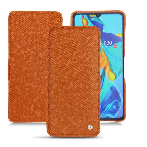 Protections de luxe - étuis, housses, coques - pour Huawei P30Orange vibrant ( Pantone #e36b39 ) 