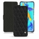 Housse cuir Huawei P30 Pro - Ebène - Couture ( Sleek P C12 - Black ) 