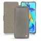 Huawei P30 Pro leather case - Acier vintage ( Pantone 403C ) 