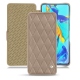 Housse cuir Huawei P30 Pro - Taupe vintage - Couture