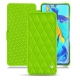 Custodia in pelle Huawei P30 Pro - Vert fluo - Couture