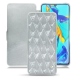 Housse cuir Huawei P30 Pro - Platinium - Couture