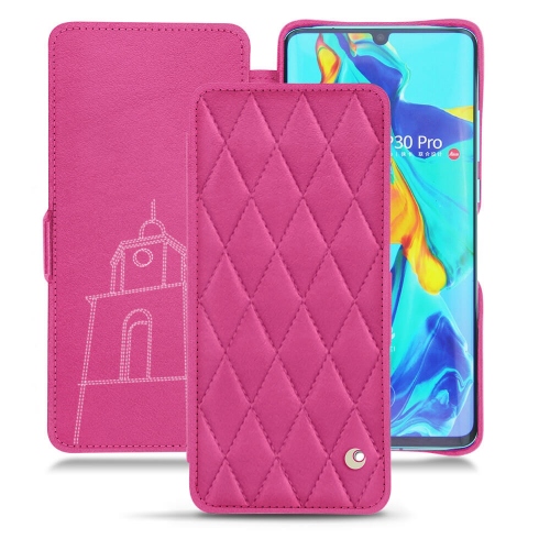 Huawei P30 Pro leather caseRose BB - Couture ( Pantone #DB599F )