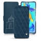 Housse cuir Huawei P30 Pro - Blu mediterran - Couture
