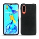 Coque cuir Huawei P30 - Dark vintage ( Roughtcut - Black#5256 ) 