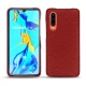 Capa em pele Huawei P30 - Tomate ( Pantone 187C ) 