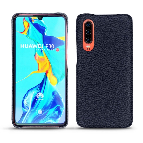 Lederschutzhülle Huawei P30Cobalt ( Pantone #2b253f ) 