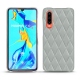 가죽 커버 Huawei P30 - Gris - Couture ( Nappa - Pantone W428C ) 