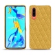 Huawei P30 leather cover - Mimosa - Couture ( Pantone 141C ) 