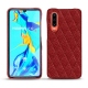 Custodia in pelle Huawei P30 - Tomate - Couture ( Pantone 187C ) 