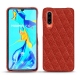 Capa em pele Huawei P30 - Papaye - Couture ( Pantone 180C ) 