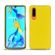 가죽 커버 Huawei P30 - Jaune fluo