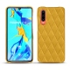 가죽 커버 Huawei P30 - Jaune soulèu - Couture