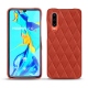 Huawei P30 leather cover - Arange clouquié - Couture