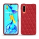 Lederschutzhülle Huawei P30 - Rouge troupelenc - Couture