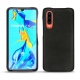 Coque cuir Huawei P30 - Negre poudro