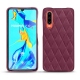 가죽 커버 Huawei P30 - Prune vintage - Couture