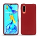 가죽 커버 Huawei P30 - Rouge PU