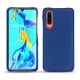 가죽 커버 Huawei P30 - Bleu Océan PU