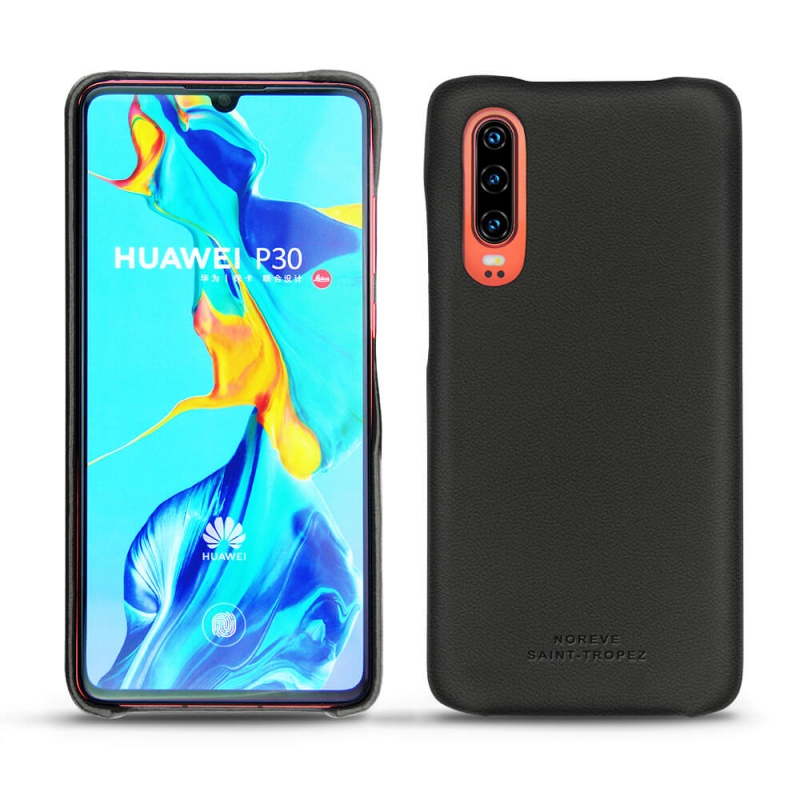 Capa em pele Huawei P30 - Noir PU