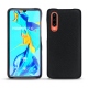 Huawei P30 leather cover - Noir élégant
