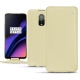 レザーケース OnePlus 6T - Beige ( Nappa - Pantone 7502C ) 