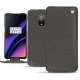 OnePlus 6T leather case - Anthracite ( Pantone 424C ) 