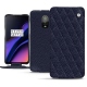 Funda de piel OnePlus 6T - Cobalt - Couture ( Pantone 2766C ) 