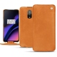 レザーケース OnePlus 6T - Mandarine vintage ( Pantone 165C ) 