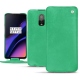 Custodia in pelle OnePlus 6T - Menthe vintage ( Pantone 562C ) 