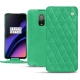 レザーケース OnePlus 6T - Menthe vintage - Couture