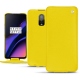 Lederschutzhülle OnePlus 6T - Jaune fluo