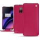 レザーケース OnePlus 6T - Rose fluo