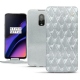 Funda de piel OnePlus 6T - Platinium - Couture