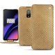 Housse cuir OnePlus 6T - Serpent sabbia