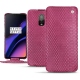 Lederschutzhülle OnePlus 6T - Serpent ciclamino