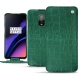 Capa em pele OnePlus 6T - Crocodile pino