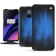 レザーケース OnePlus 6T - Bleu Patine