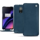 Custodia in pelle OnePlus 6T - Blu mediterran