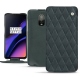 レザーケース OnePlus 6T - Blu marino - Couture