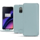 Lederschutzhülle OnePlus 6T - Bleu Ciel PU