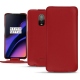 Capa em pele OnePlus 6T - Rouge PU
